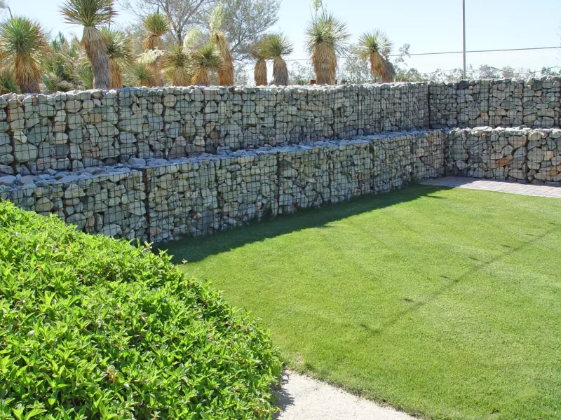 Garden Gabion Walls