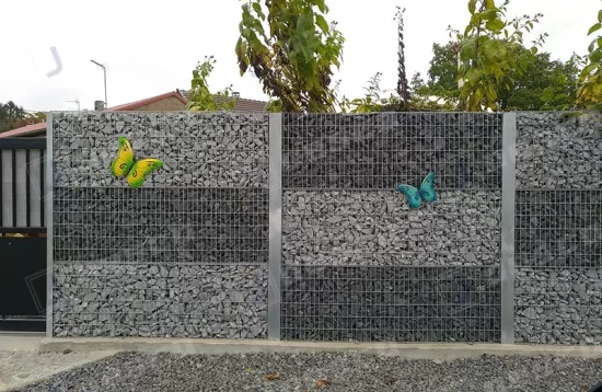 Garden Gabion Walls