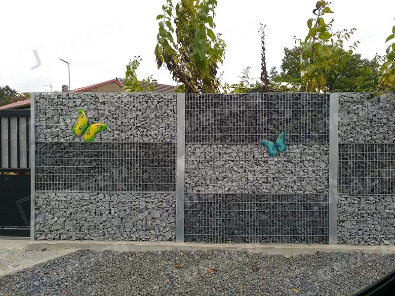 Garden Gabion Walls 